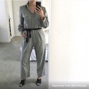 Vintage houndstooth jumpsuit